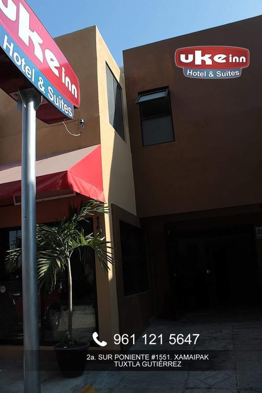 Uke Inn Hotel & Suites Xamaipak Tuxtla Gutiérrez Exterior foto